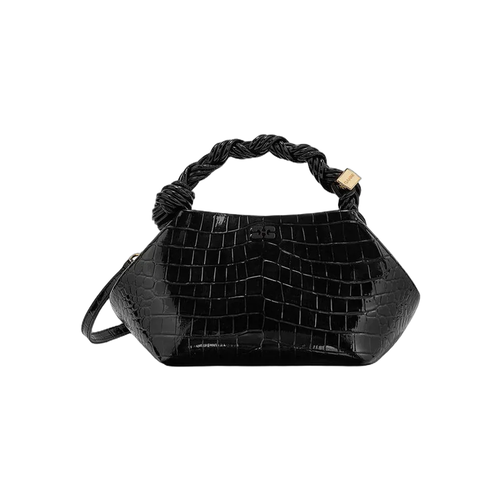 Ganni Black Small Bou Bag