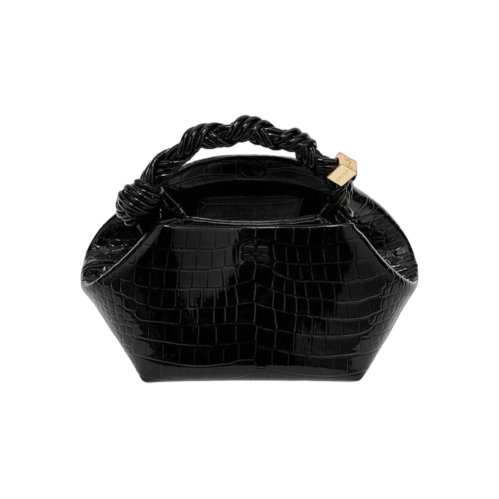 Ganni Black Small Bou Bag