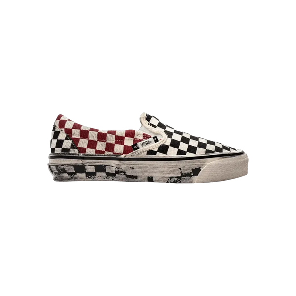 Vans LX Classic Slip-On 98 Act Of Disagreement 'Black Checkerboard'