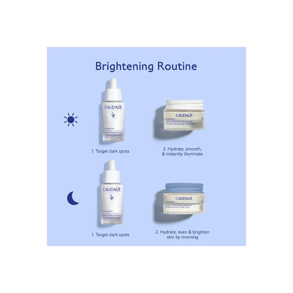 Caudalie Vinoperfect Brightening Routine For Dark Spots