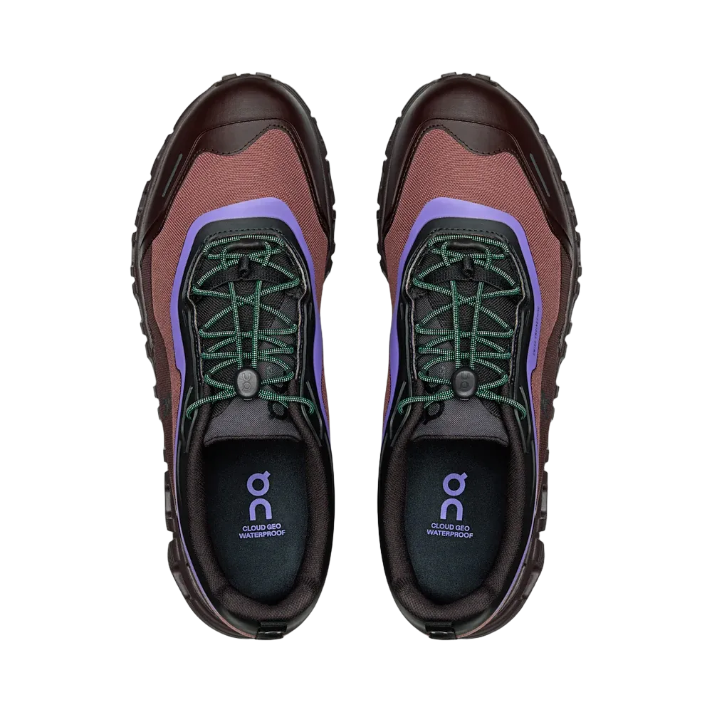 On Running Cloud 6 Geo Waterproof Black Tyrian
