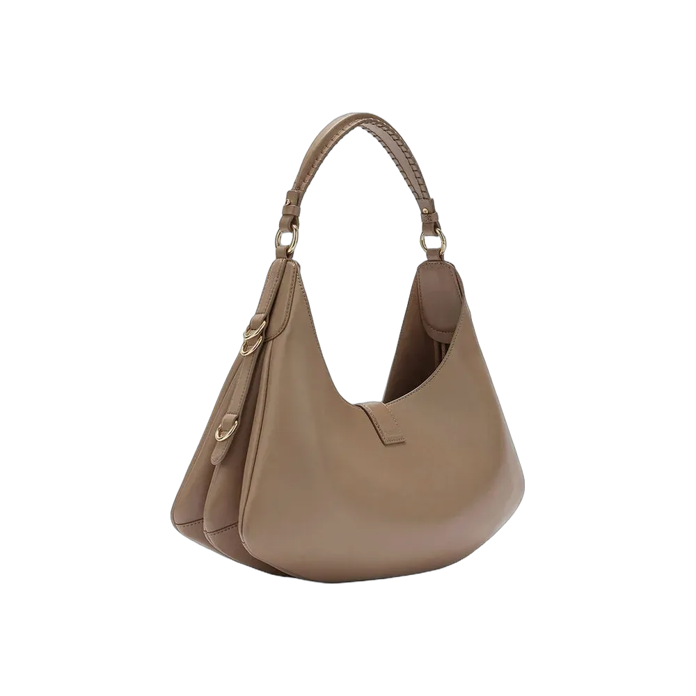 Ganni Small Kat Bag in Brown