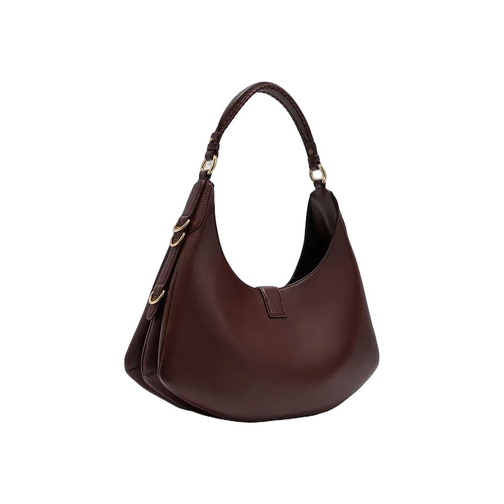 Ganni Brown Small Kat Bag