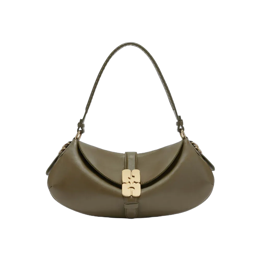 Ganni B-Kat Bag in Green
