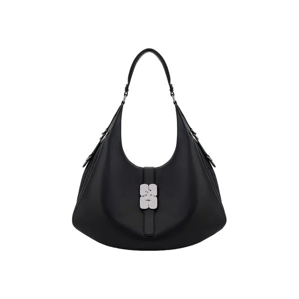 Ganni Black Large Kat Bag