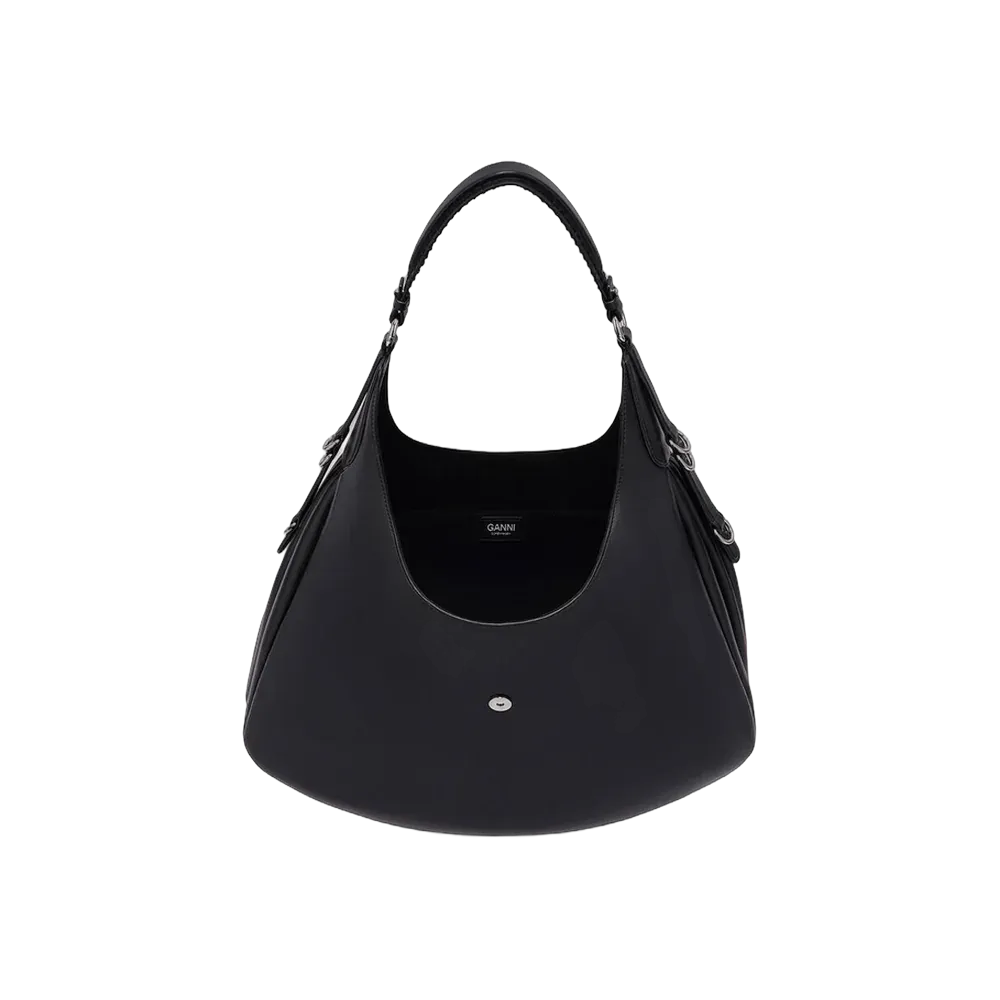 Ganni Black Large Kat Bag