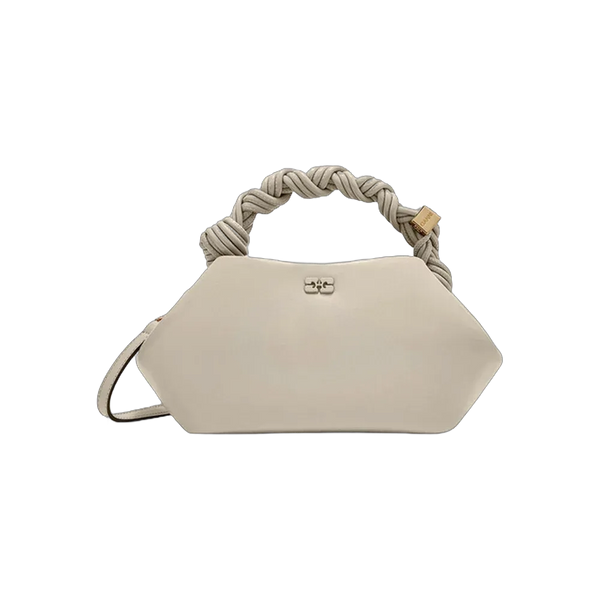 Ganni Light Grey Small Bou Bag