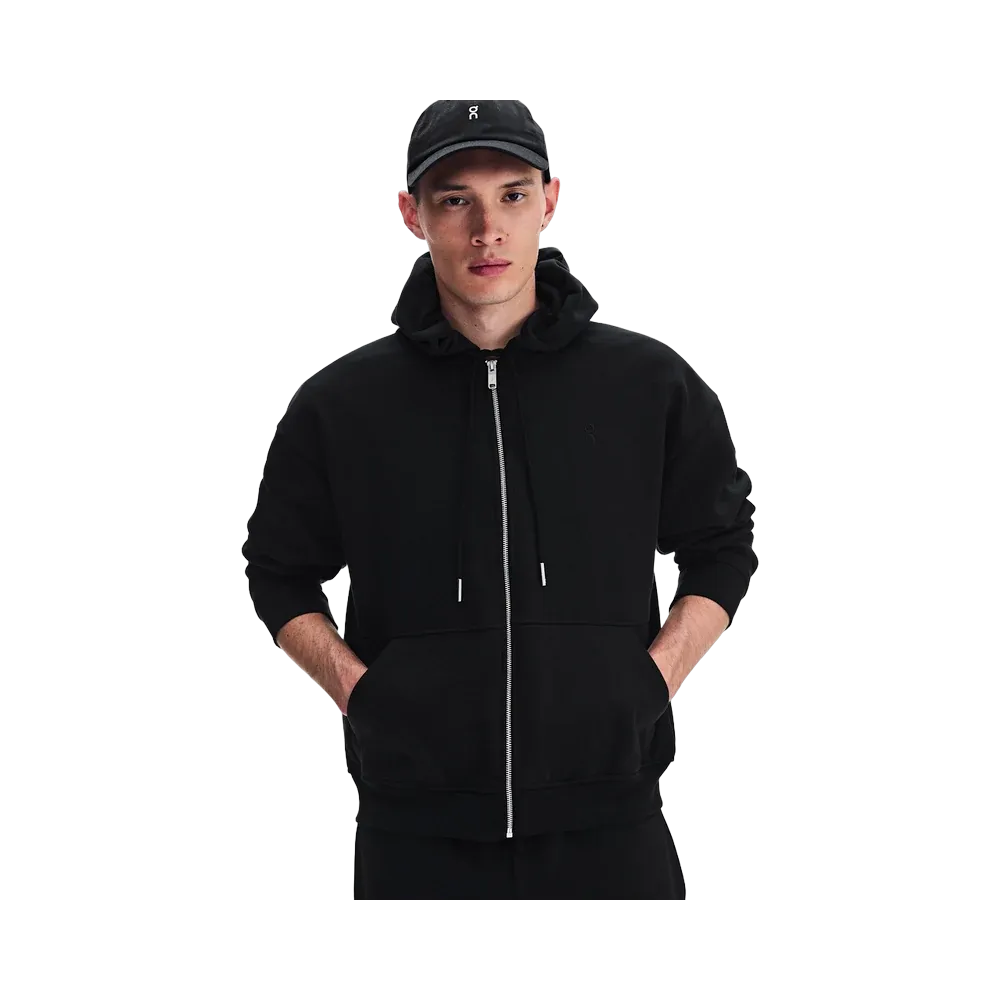 On Running Club Collective Full Zip Runner Black