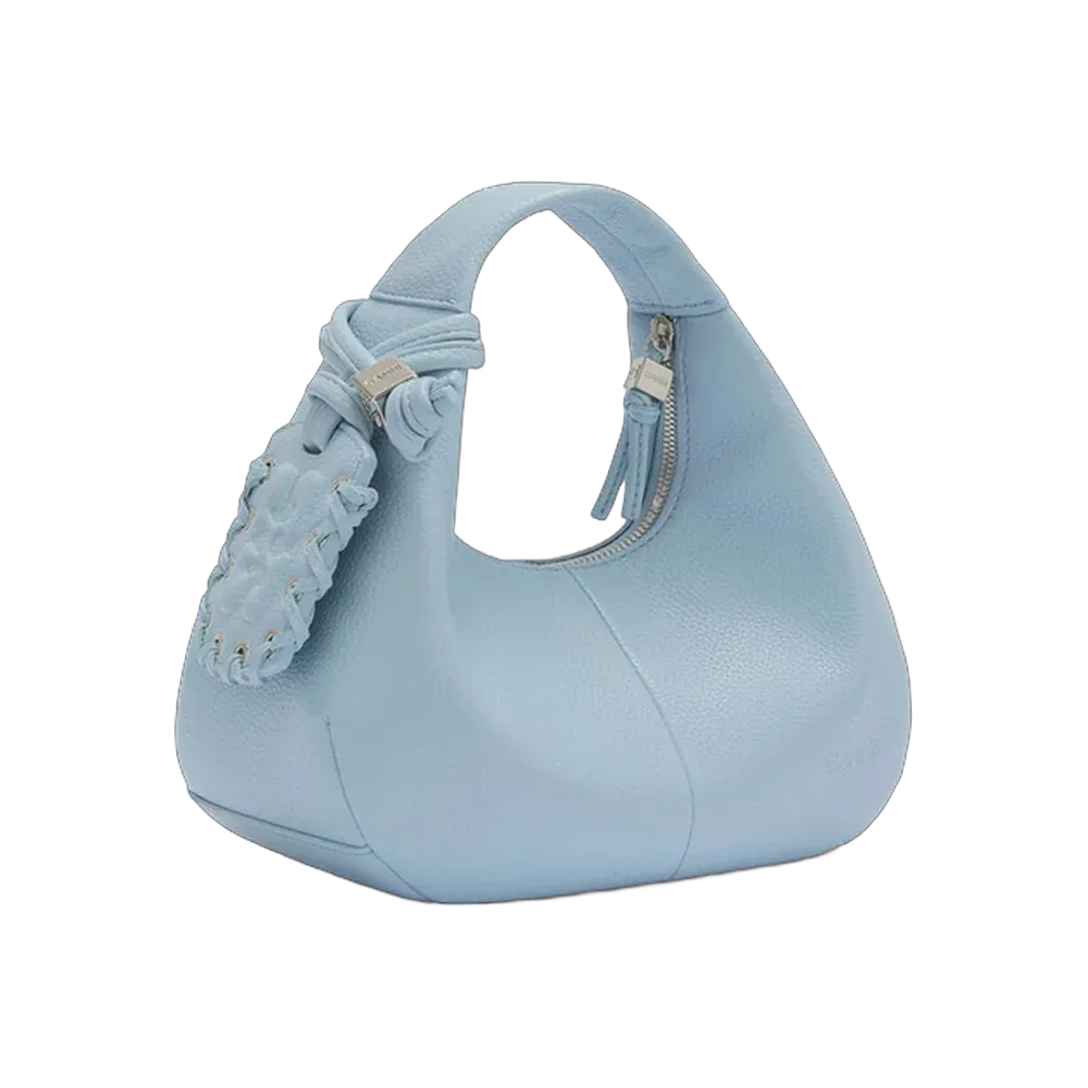 Ganni Mini Hobo Bag in Blue