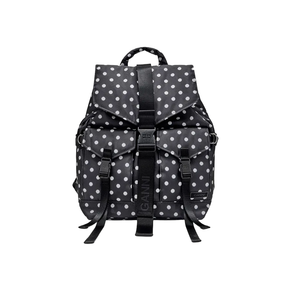 Ganni Dots Re-Tech Backpack