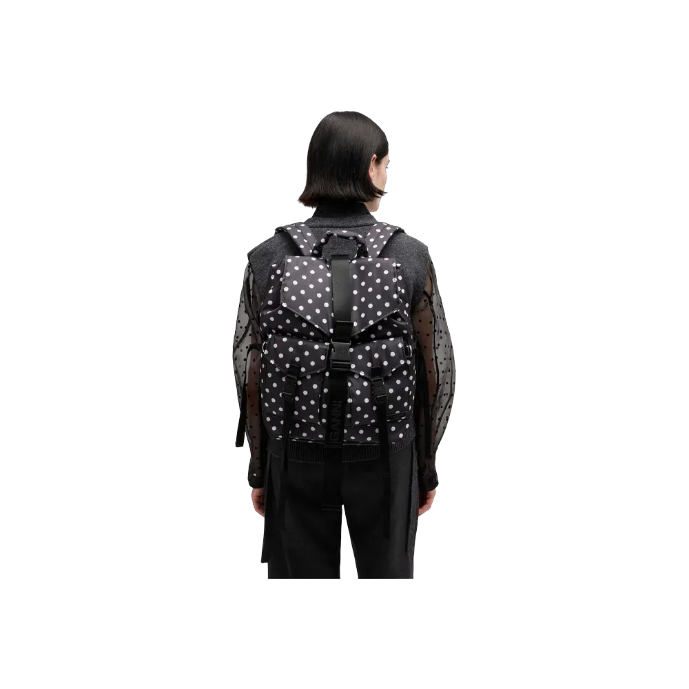 Ganni Dots Re-Tech Backpack