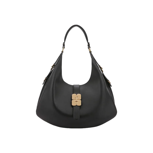 Ganni Black Large Kat Bag