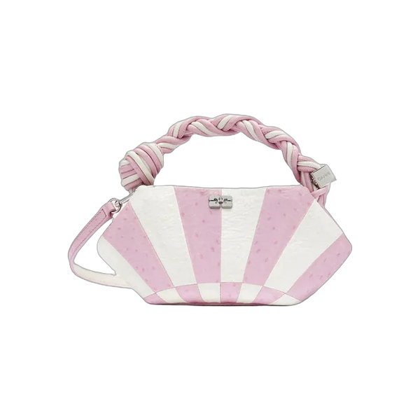 Ganni Mini Bou Bag in Pink Circus