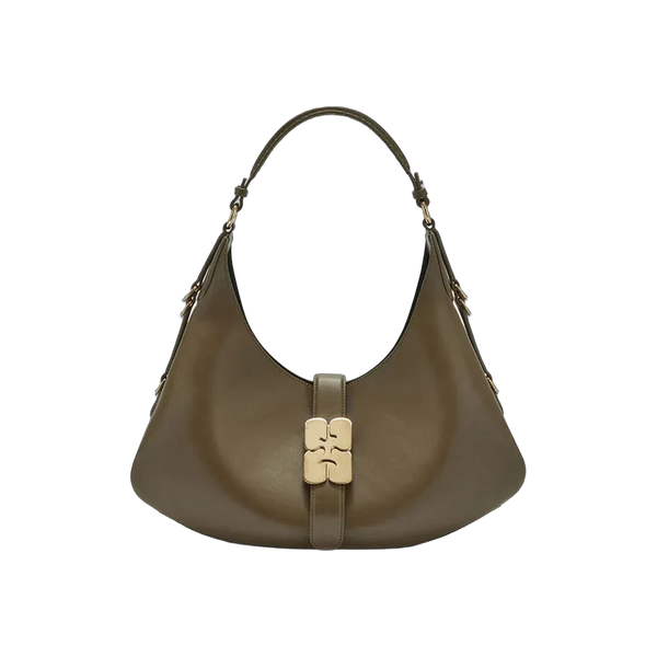 Ganni Small Kat Bag in Green