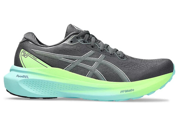 Asics Kayano 30 Carrier Grey/Illuminate Mint