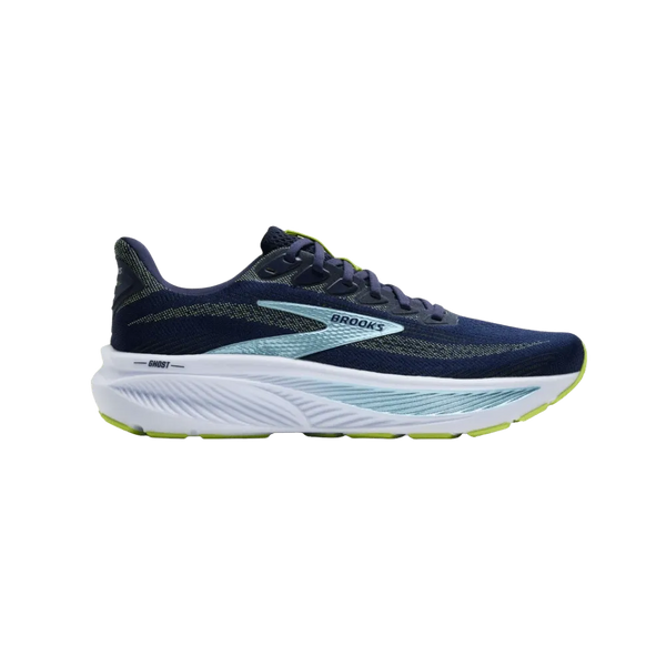 Brooks Ghost 17 Peacoat Lime Blue