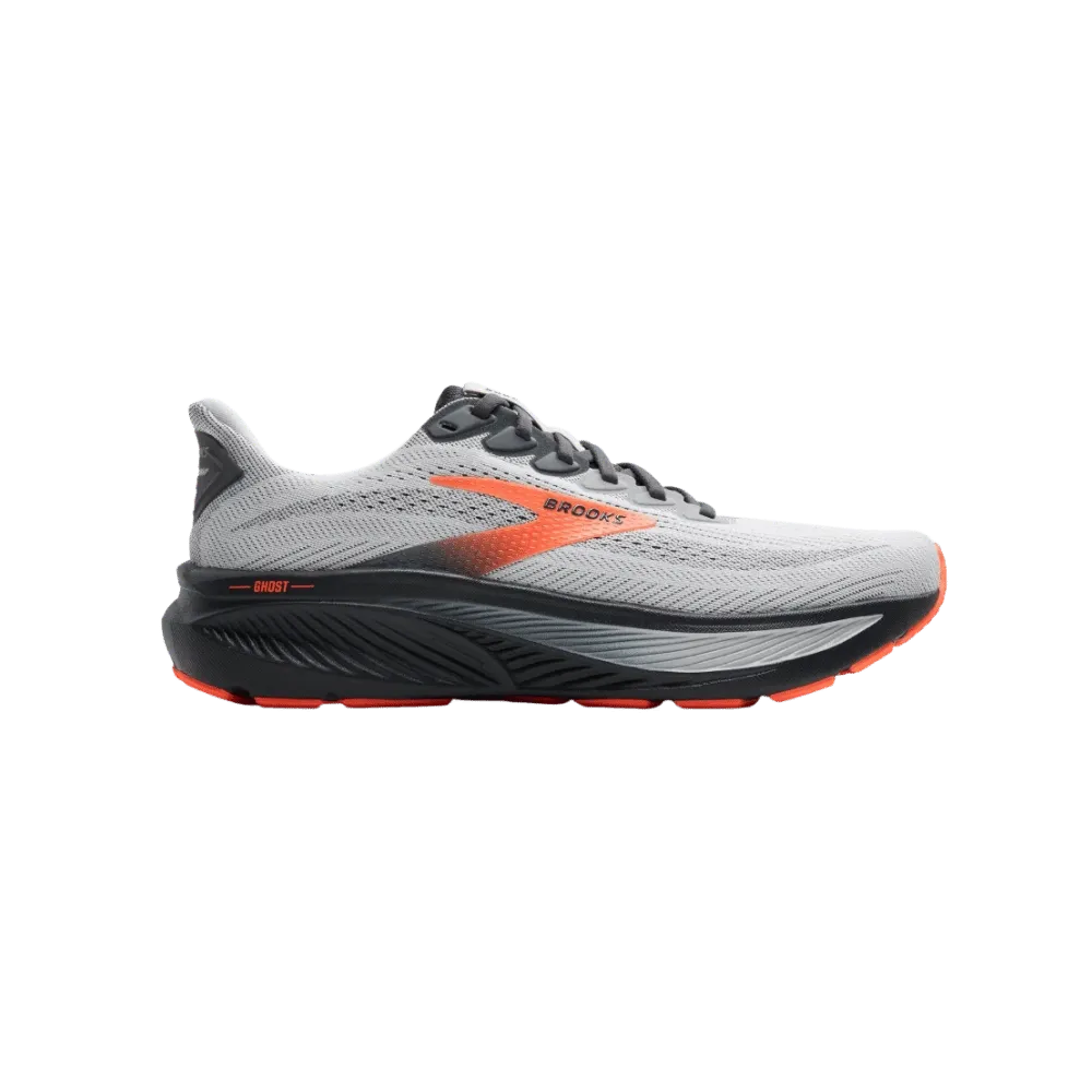 Brooks Ghost 17 Oyster Mushroom Orange Ebony