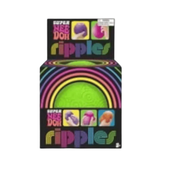 NeeDoh Super Ripples Fidget Ball Green