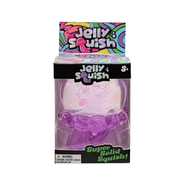 NeeDoh JellySquish Squishy Fidget Toy Purple