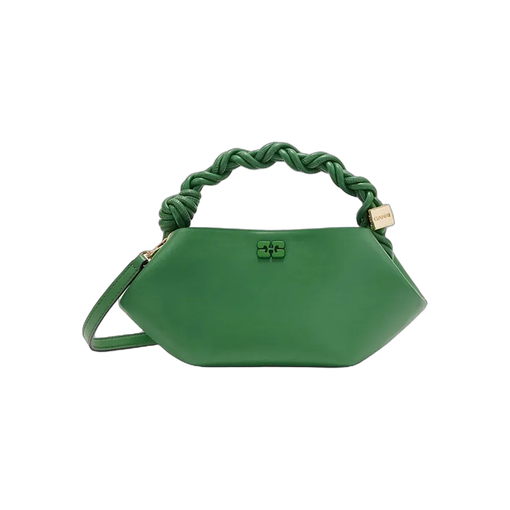 Ganni Green Mini Bou Bag