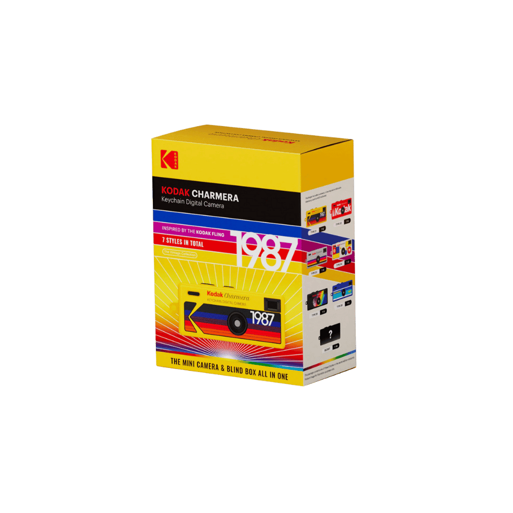 BUY 1 GET 1 FREE - Kodak Charmera Keychain Digital Camera Blind Box Collection