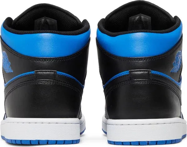 Air Jordan 1 Mid 'Black Royal Blue'