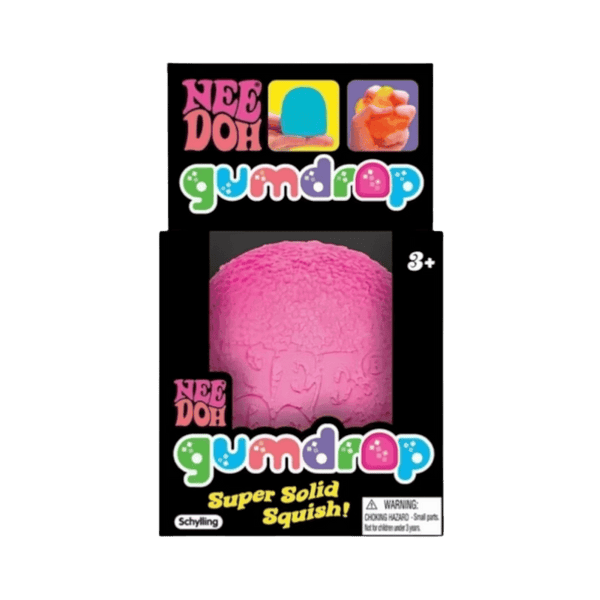 NeeDoh Gumdrop Squishy Fidget Toy Pink