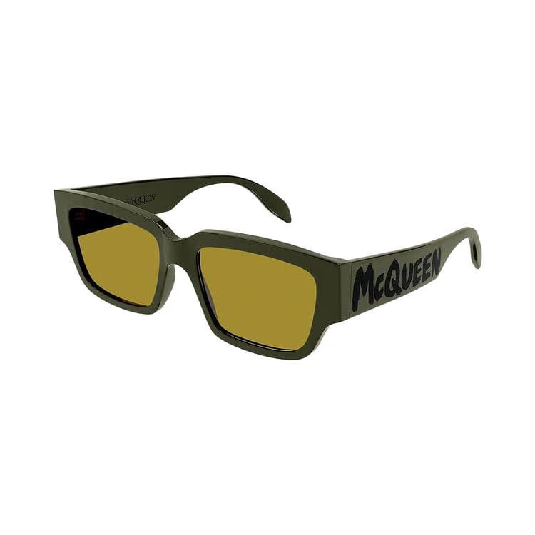 Alexander Mcqueen Alexander Mcqueen Square Sunglasses Green/Yellow