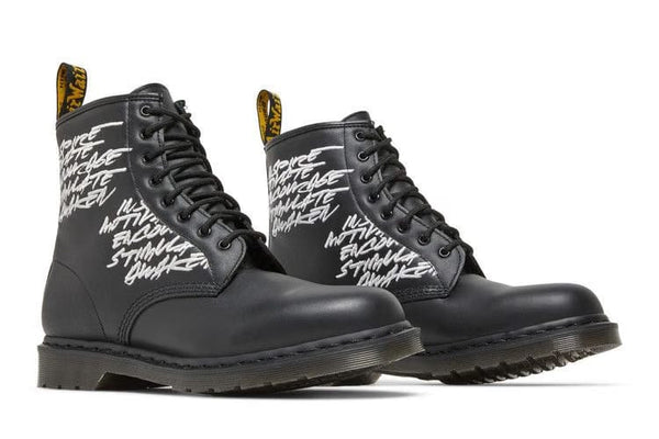 Dr. Martens Dr. Martens Futura Laboratories X 1460 Embroidered Black