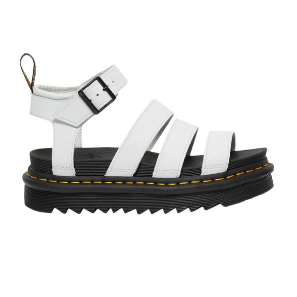 Dr. Martens Dr. Martens Wmns Blaire Hydro Leather Strap Sandal 'white'