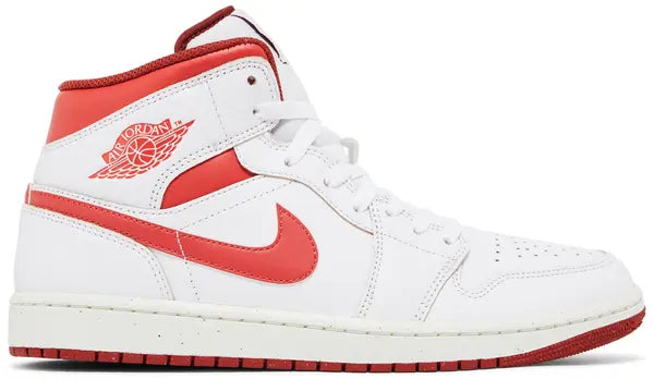 Air Jordan 1 Mid SE 'White Dune Red'