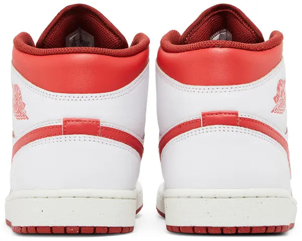 Air Jordan 1 Mid SE 'White Dune Red'