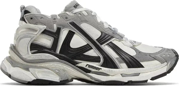 Balenciaga Runner Sneaker 'Worn-Out - Grey White Black'