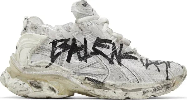 Balenciaga Wmns Runner Sneaker 'Graffiti - White Black'