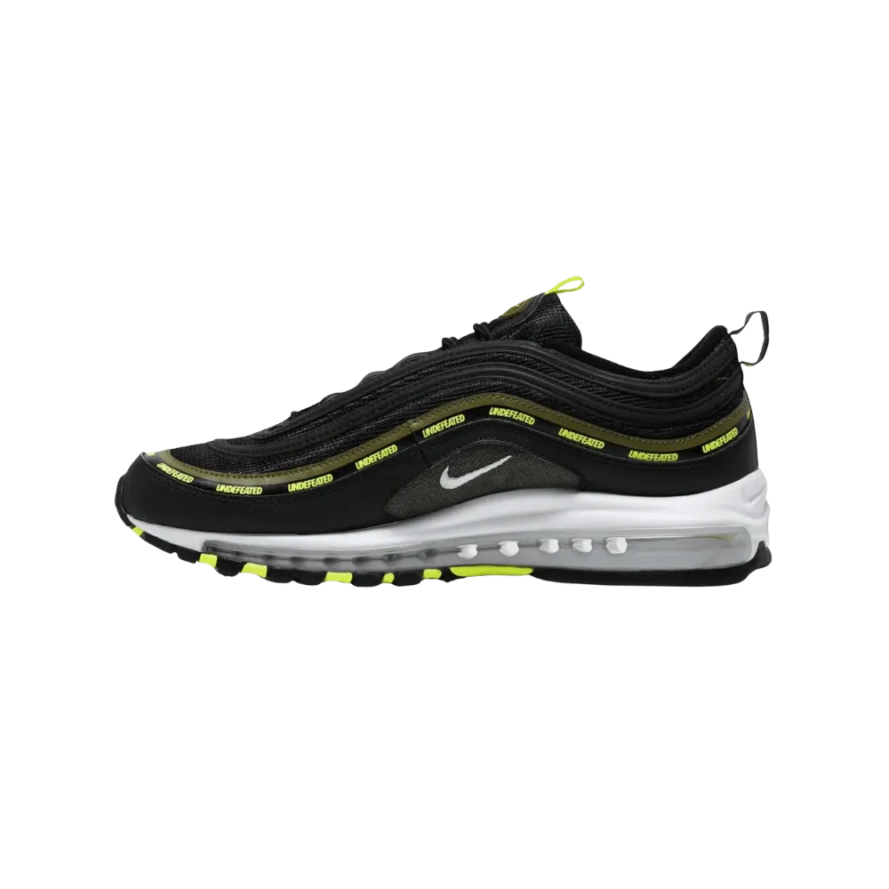Undefeated x Nike Air Max 97 'Black Volt'
