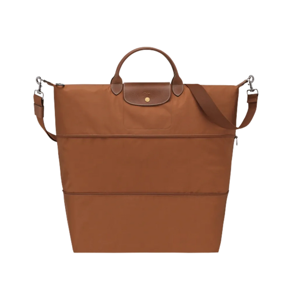 Longchamp Le Pliage Original Travel bag expandable Cognac - Recycled canvas
