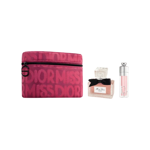 Dior Limited Edition Perfume Makeup Set and Bag