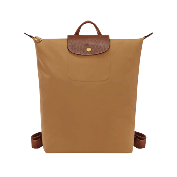 Longchamp Le Pliage Original M Backpack Fawn - Recycled canvas
