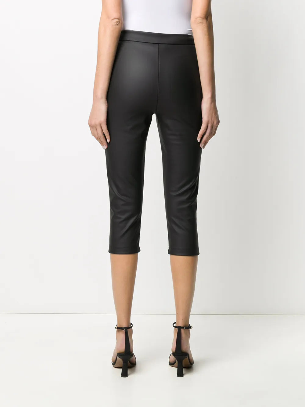 Off-White logo print cropped leggings