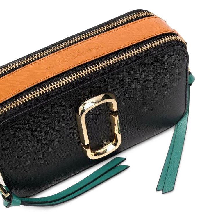 Marc Jacobs Marc Jacobs The Snapshot Camera Bag Black/Honey