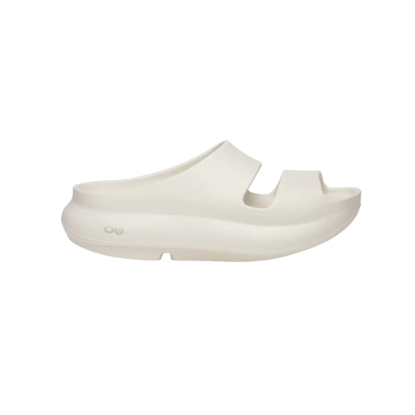 Oofos OOyea Slide Sandal - Chalk