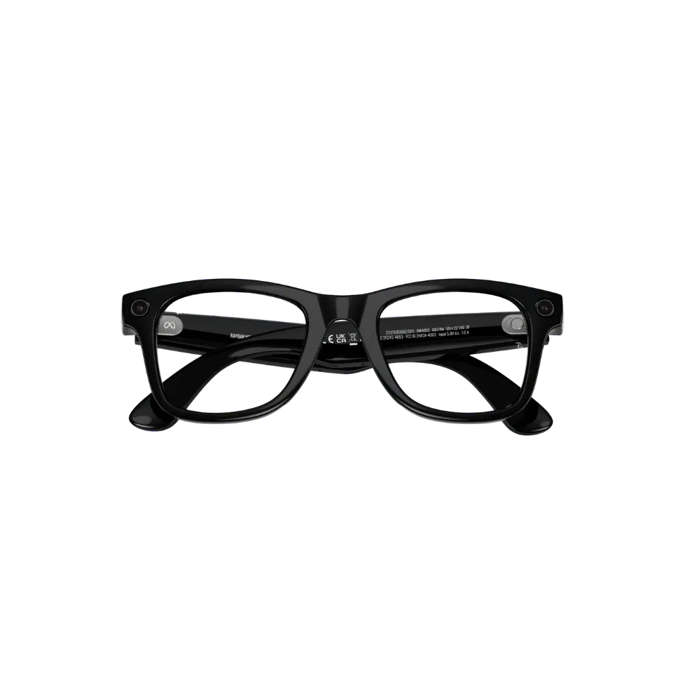 Ray-Ban Meta Wayfarer Shiny Black - Gen 2
