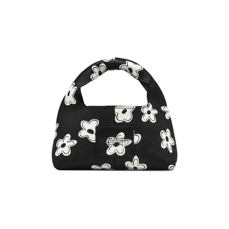 Marc Jacobs Marc Jacobs Mini Daisy Leather Sack Bag Black/White