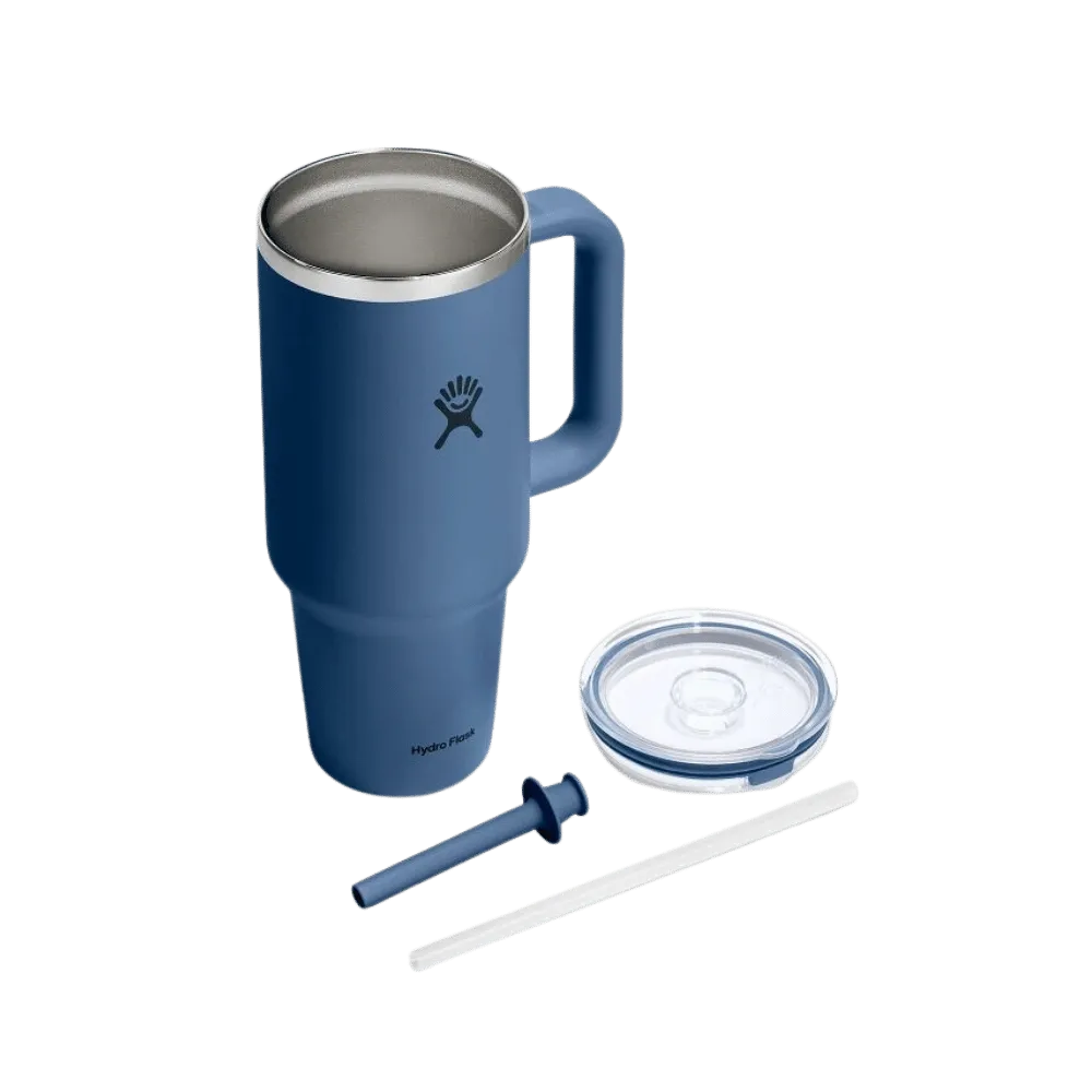 Hydro Flask 40 OZ Travel Tumbler Harbor Blue