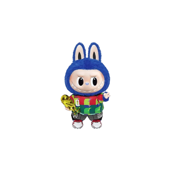 POP MART THE MONSTERS X FIFA Series Catch the Win Enamel Plush Trendy Doll
