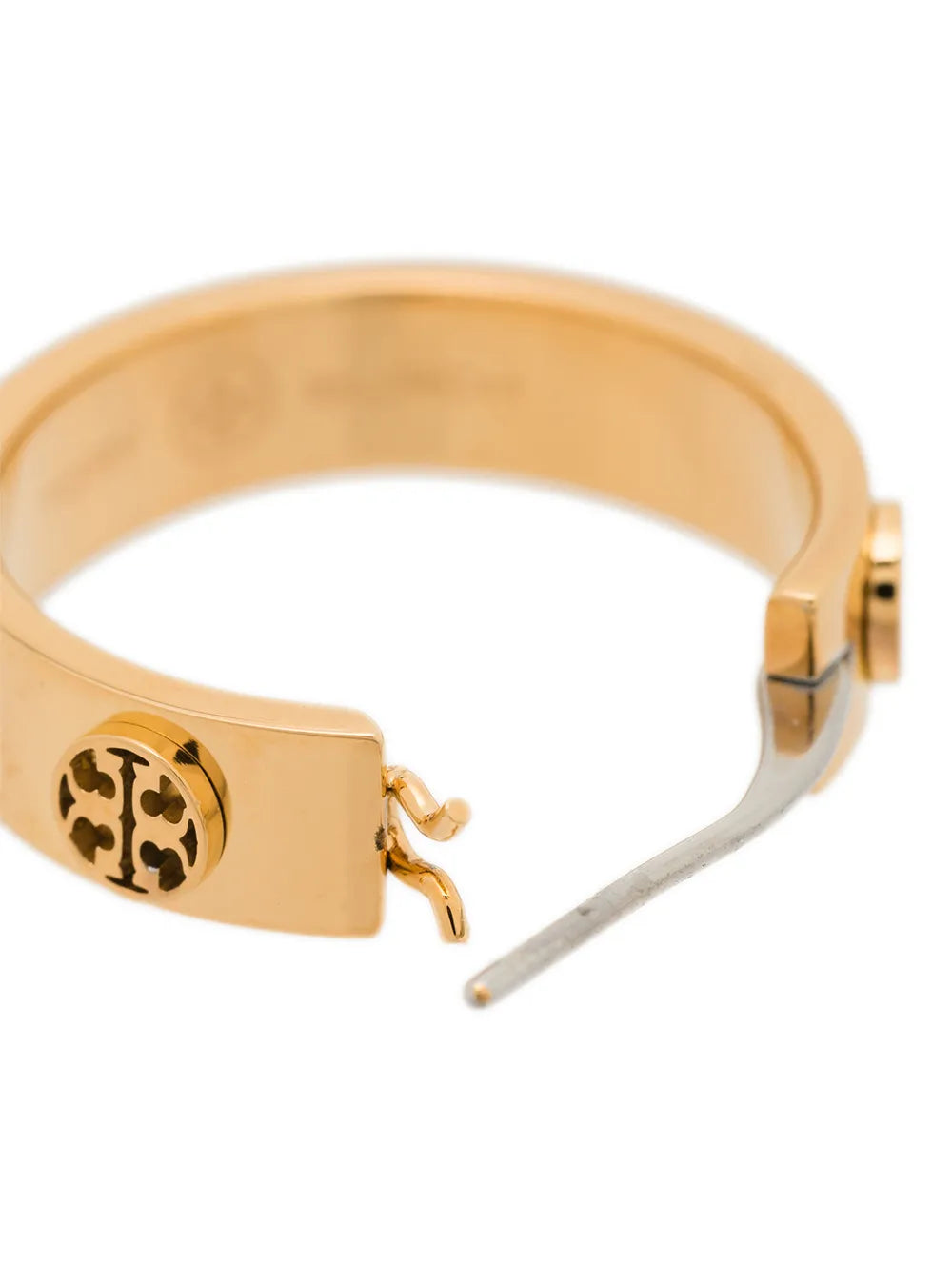 Tory Burch Miller stud hoop earrings