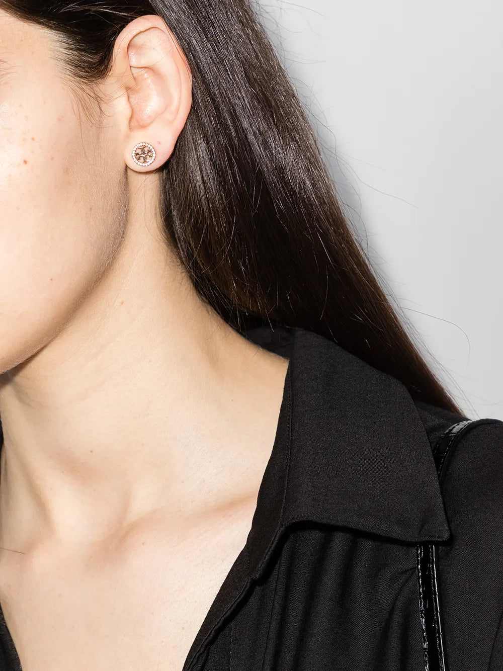 Tory Burch Miller pavé stud earrings