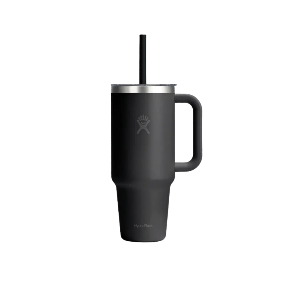 Hydro Flask 24 oz Travel Black-Clear