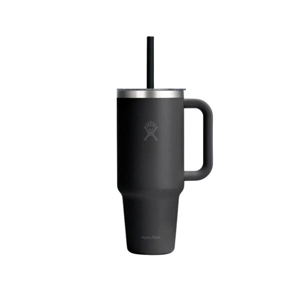 Hydro Flask 32 oz Travel Tumbler Black-Clear
