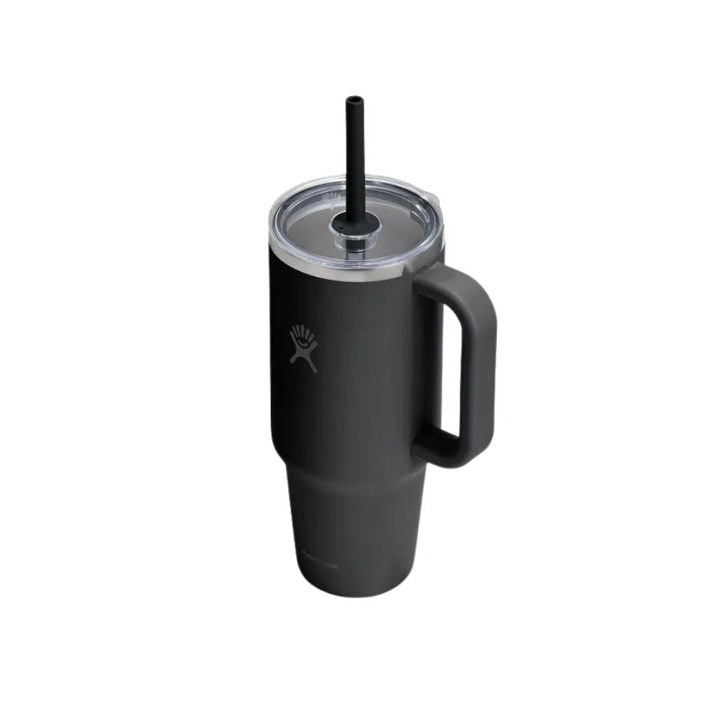 Hydro Flask 24 oz Travel Black-Clear